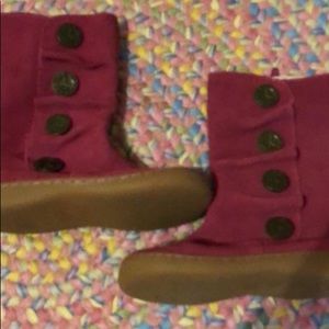 Livie & Luca fuchsia boots